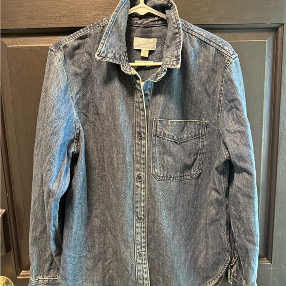 Universal Thread | Tops | Universal Thread Indigo Denim Top | Poshmark
